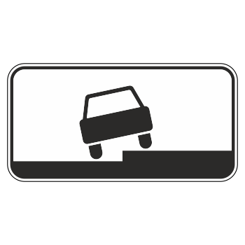 Дорожный знак 8.6.2 «Способ постановки транспортного средства на стоянку» (металл 0,8 мм, III типоразмер: 450х900 мм, С/О пленка: тип А инженерная)